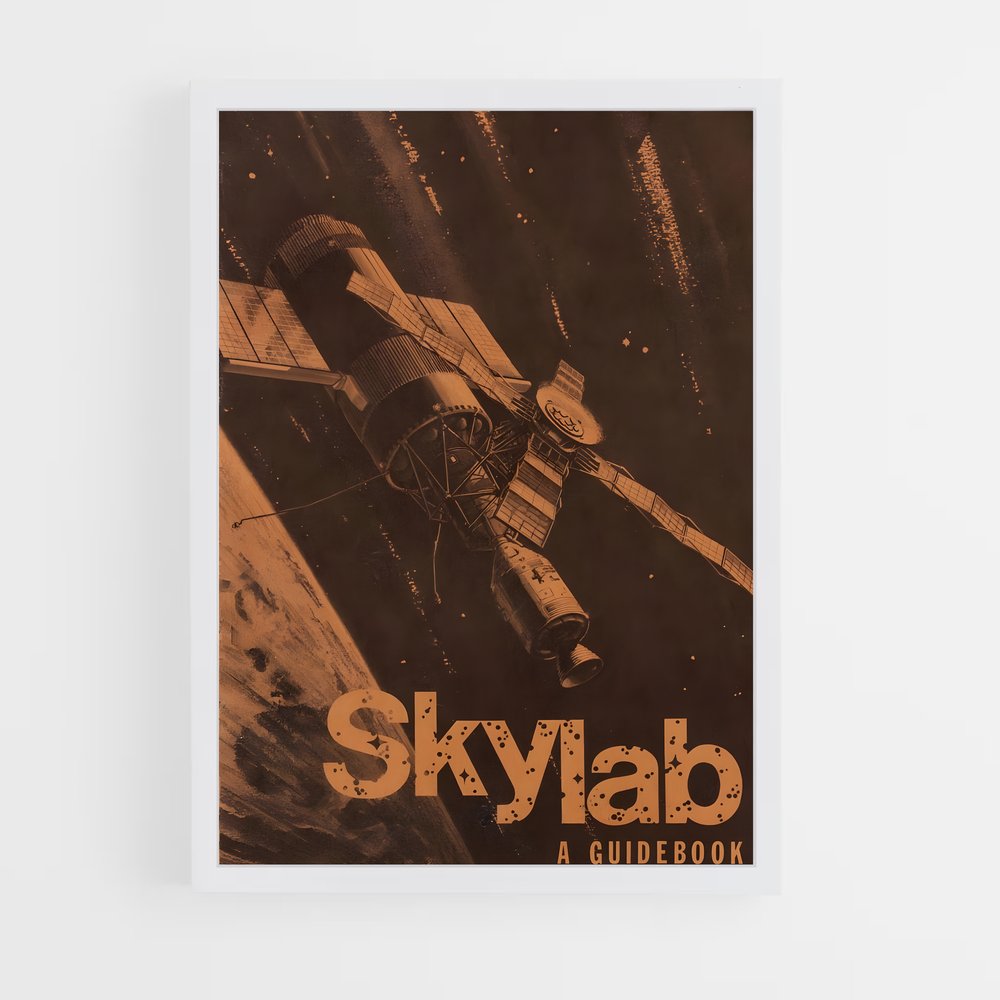 Poster envoûtant vintage de la NASA – affiche Espace rétro (vue 3)